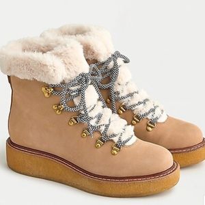 Nubuck winter Nordic boots
